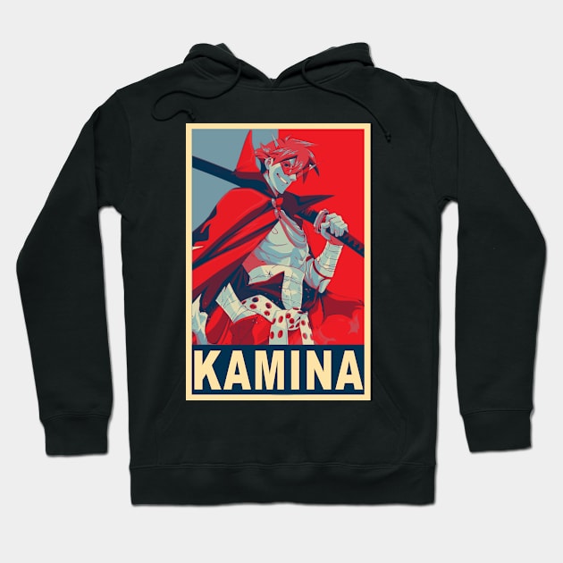 Kamina Poster - Gurren Lagann Hoodie by Jack Jackson